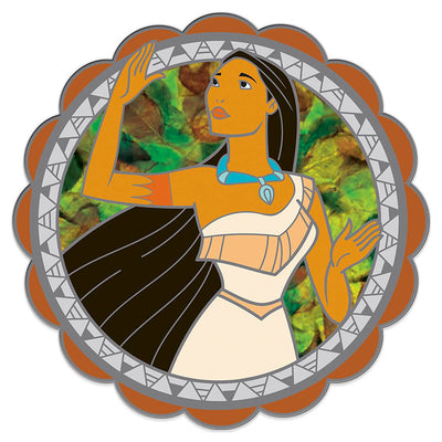 Disney Parks 25th Pocahontas Spinning Limited Pin New with Card