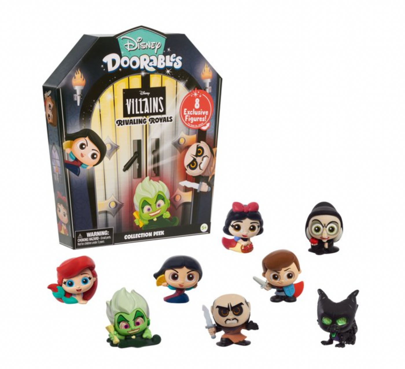 Disney Doorables Villains Rivaling Royals Collection Peek Toys New
