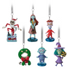 Disney Nightmare Before Christmas Figural Ornament Set New With Tag