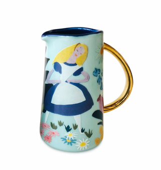 Disney Alice in Wonderland 70th by Mary Blair Creamer and Sugar Bowl Set New