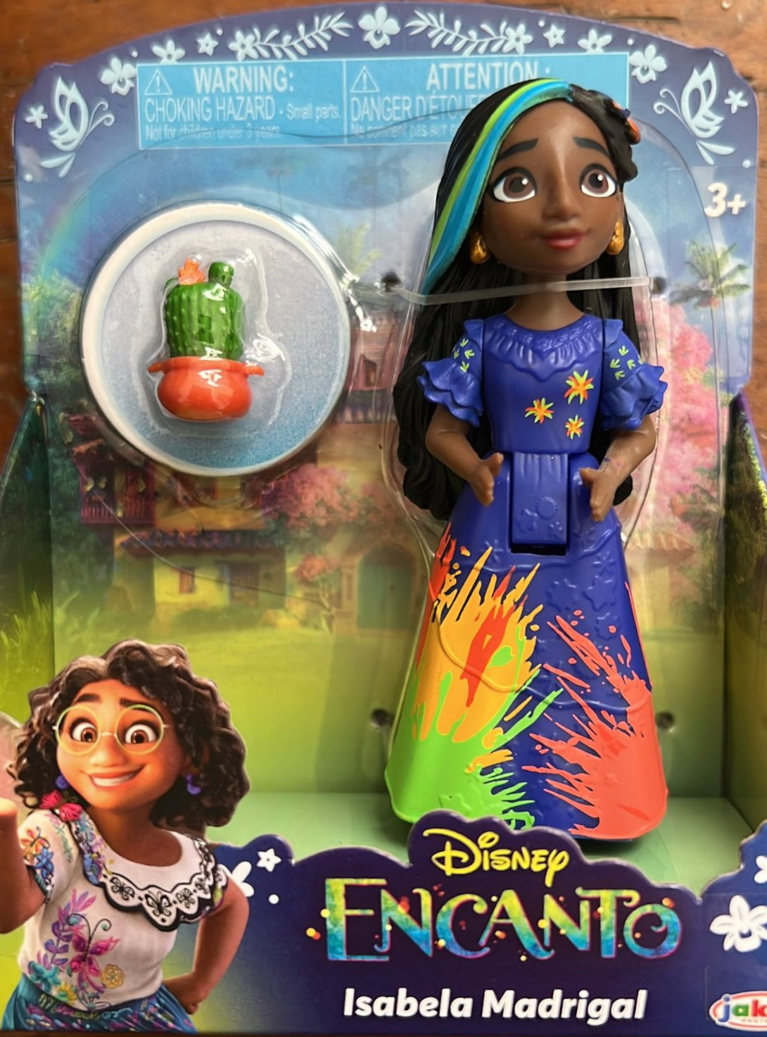 Disney Encanto Isabela Madrigal Small Doll Toy True Self Painted Dress New