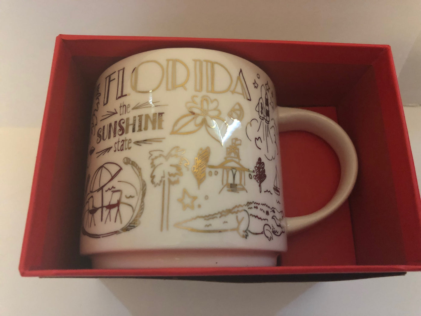 Starbucks Been There Series Holiday Florida Limited Coffee Mug New with Box