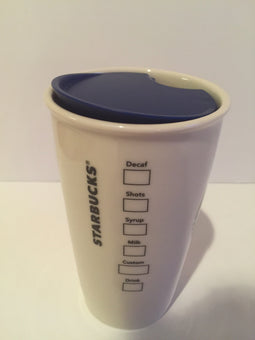 Disney Parks Starbucks Mickey Magic Kingdom Ceramic Coffee Tumbler Travel New