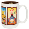 Disney Parks Winnie the Pooh and Friends Cuties Character Ceramic Coffee Mug New