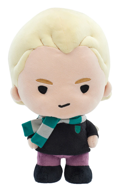 Universal Studios Harry Potter Draco Malfoy Wearing a Slytherin Scarf Plush New