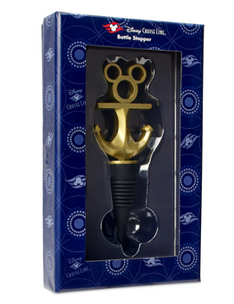 Disney Cruise Line Mickey Icon Anchor Bottle Stopper New with Box