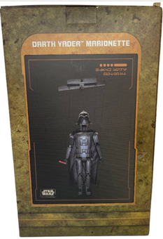 Disney Parks Star Wars Galaxy's Darth Vader Marionette Figurine New with Box
