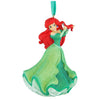 Disney Parks Ariel with Fork 3D Glitter Christmas Ornament New with Tags