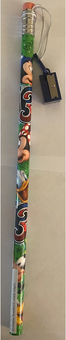Disney Parks Walt Disney World Mickey Mouse 2013 Jumbo Pencil with Sharpener New