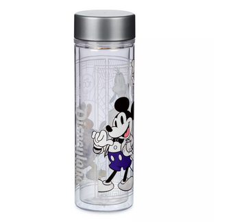 Disney 100 Years of Wonder Mickey and Friends Disneyland Water Bottle New