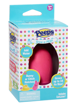 Peeps Grow a Peep Pink Egg New Sealed