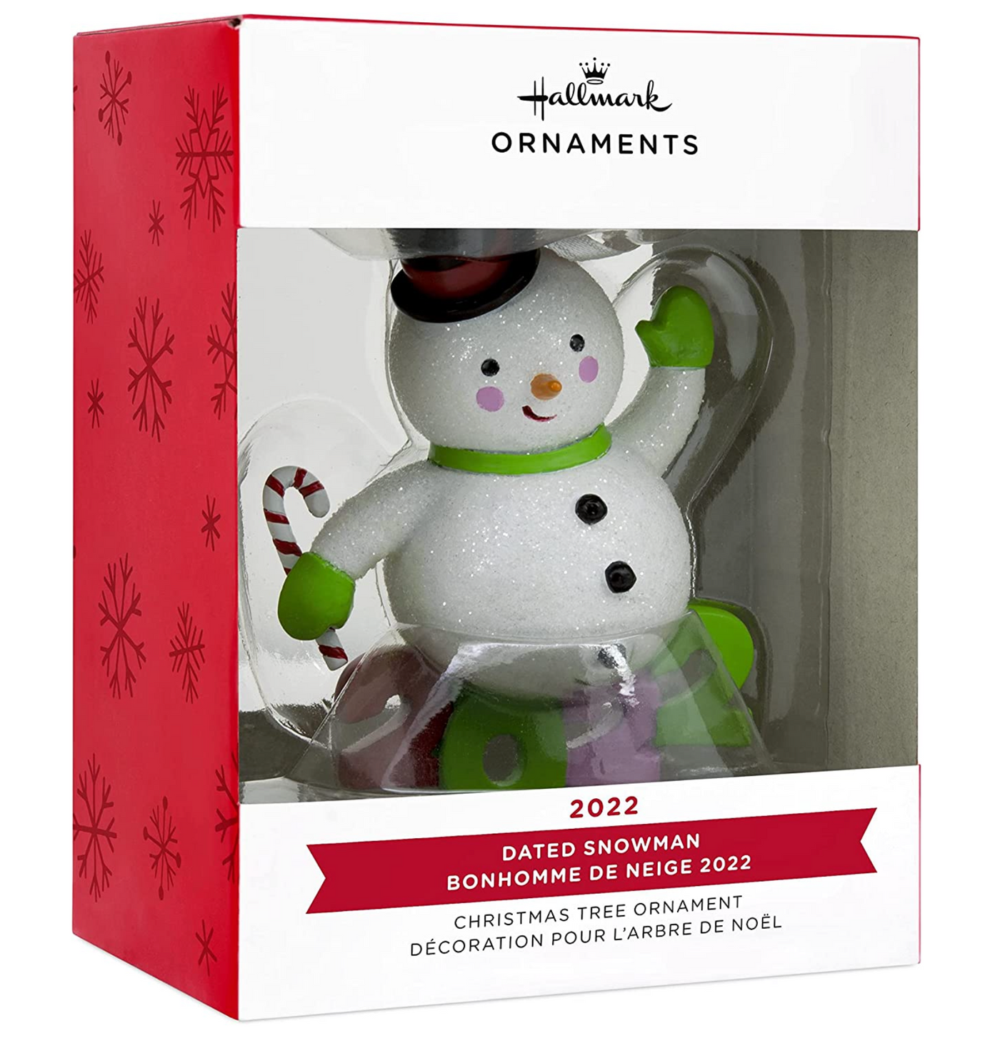 Hallmark Snowman 2022 Christmas Ornament New with Box