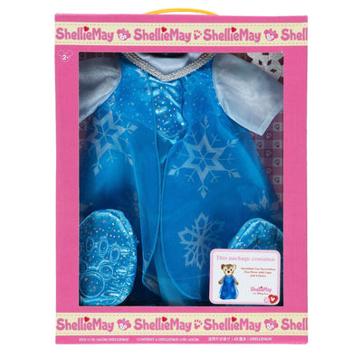 Disney Parks Frozen Elsa Costume Set for 17" Shelliemay Bear New with Box