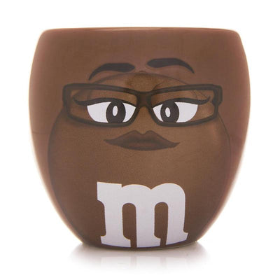 M&M's World Brown Character Barrel Shot Glass New