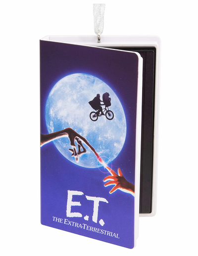 Hallmark E.T. The Extra-Terrestrial Movie Retro VHS Christmas Ornament New Box
