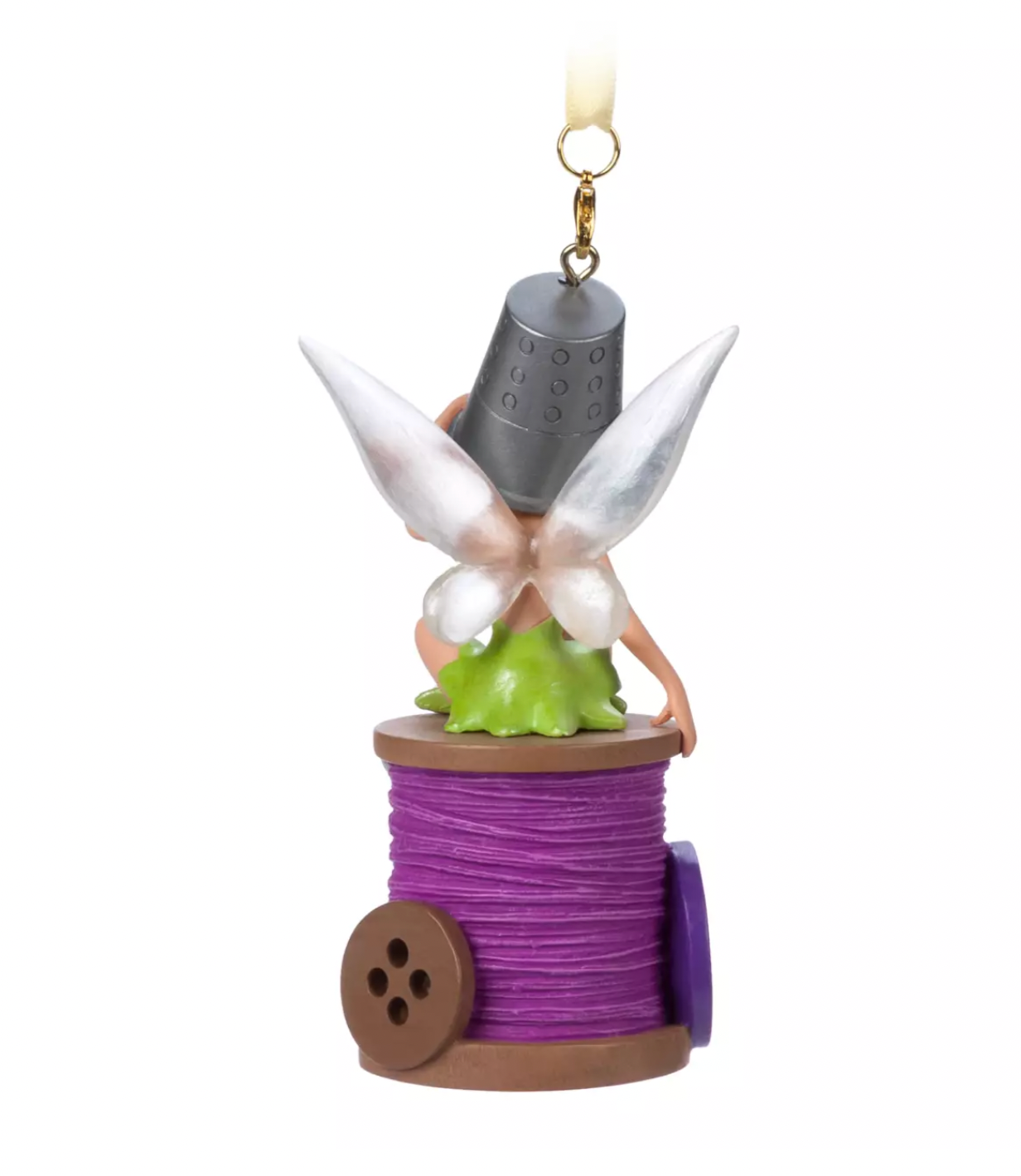 Disney Sketchbook Peter Pan Tinker Bell Light-Up Christmas Ornament New with Tag