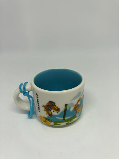 Starbucks Coffee You Are Here Austria Ceramic Ornament Espresso Mug New Box