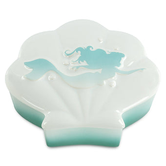 Disney Parks Nautical The Little Mermaid Ariel Art Nouveau Seashell Box New