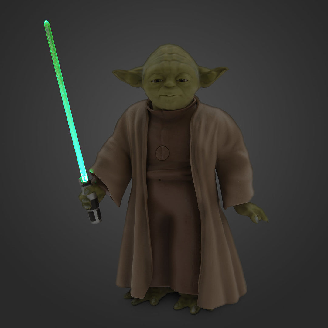 Disney Store Yoda Talking Figure - 9'' - Star Wars New with