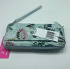 Vera Bradley RFID Accordion Wristlet Performance Twill Seawater Blooms New w Tag