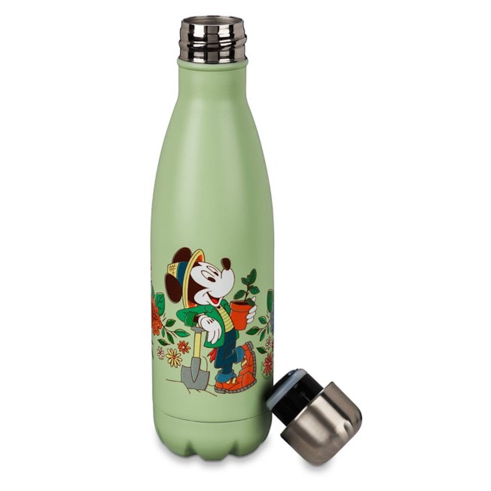 Disney Epcot Flower and Garden 2022 Mickey Stainless Steel Water Bottle New