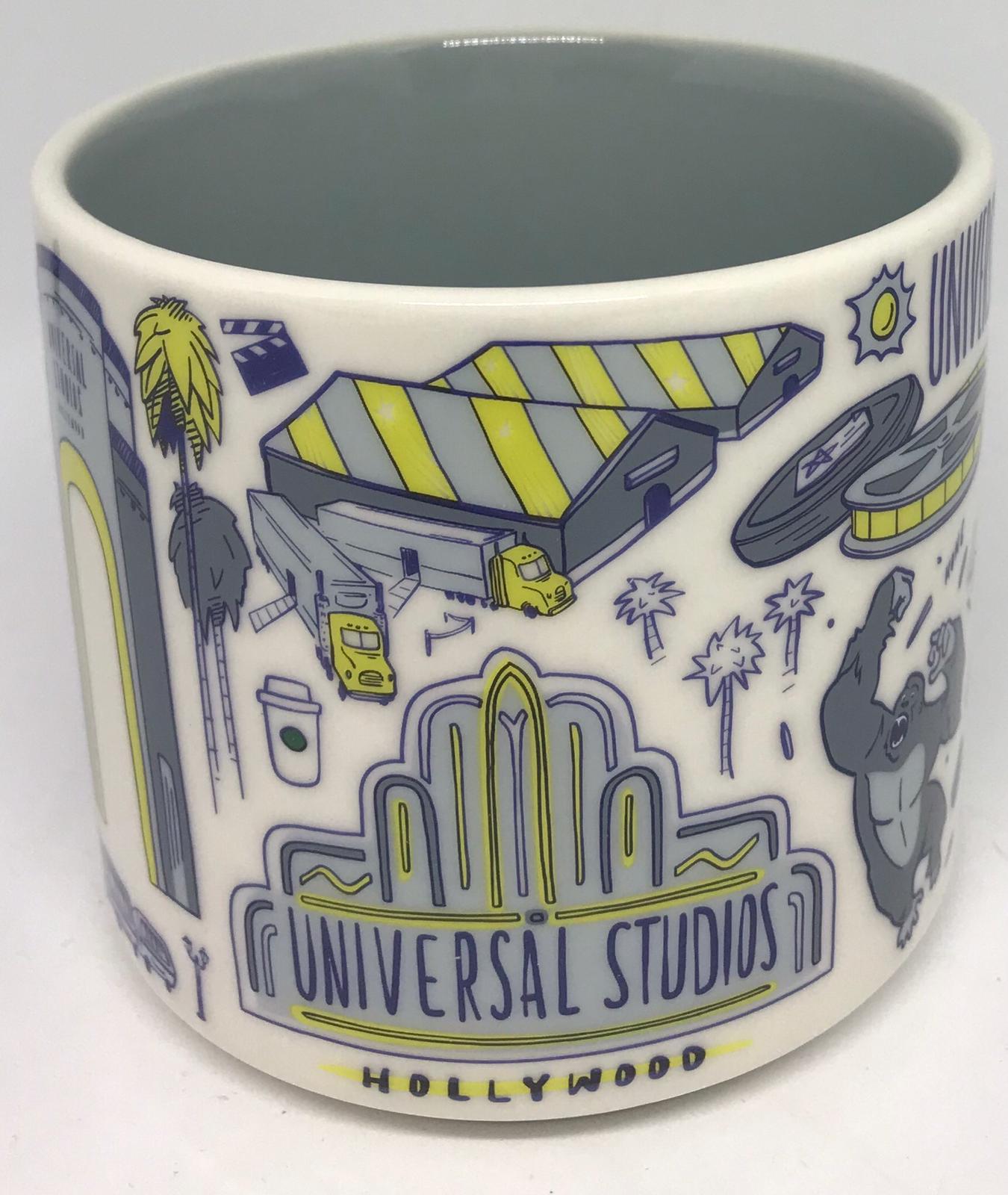 Starbucks Been There Series Coffee Mug Universal Studios Hollywood New with Box