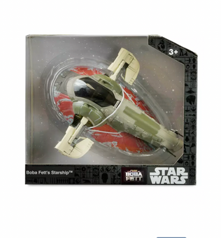 Disney Star Wars The Book of Boba Fett Starship Die Cast Vehicle New with Box