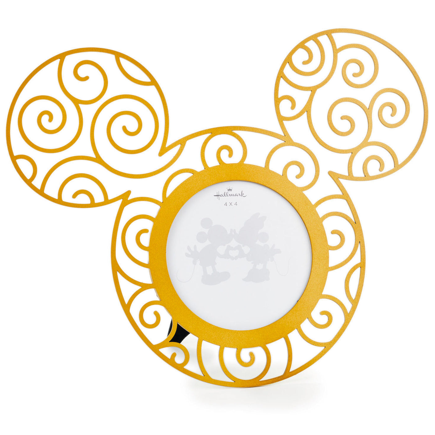 Hallmark Disney Mickey Mouse Ears Metal Picture Frame 4x4 New With Tag