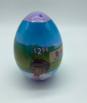 Disney DOC Mcstuffins Easter Surprise Mystery Egg Mini Figure with Sticker New