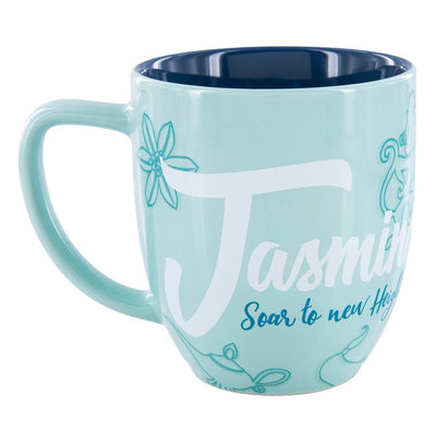 Disney Parks Princess Jasmine Portrait Ceramic Coffee Mug New
