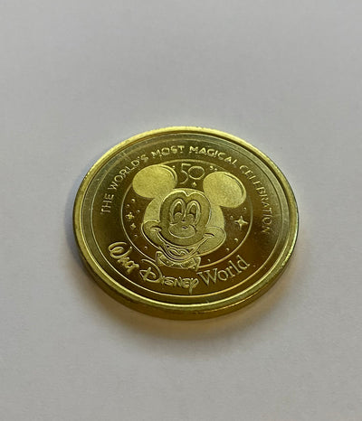 Disney Parks WDW 50th Magical Celebration Toy Story Woody Coin Medallion New