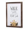 Disney The Lion King Walk on the Wild Side Framed Wood Wall Decor New with Box