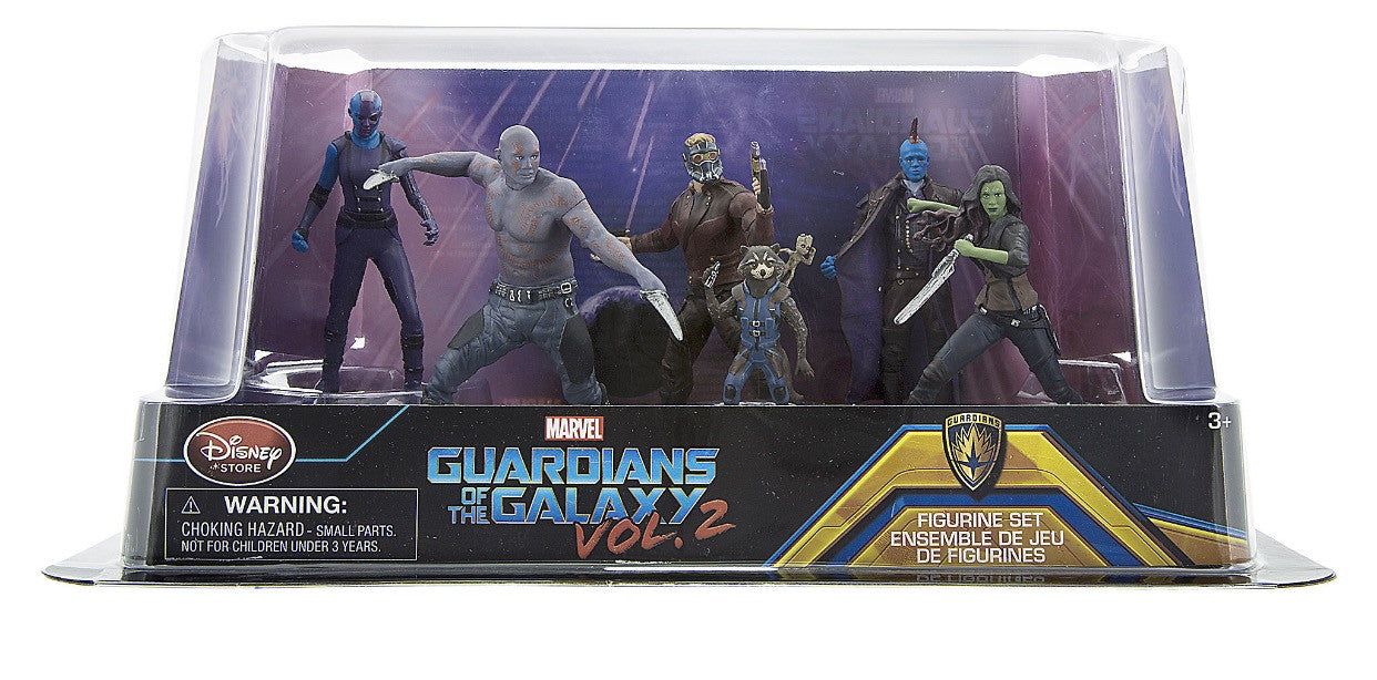 Disney Guardians of the Galaxy Vol. 2 Figure Play Set Playset 6 pieces New