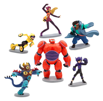 Disney Store Big Hero 6 Fold-up Illustrated Play Mat Play Set New with Box