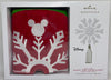 Hallmark Miniature Disney Mickey Tree Topper Christmas Tree Skirt Set New Box