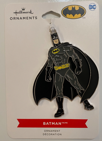 Hallmark 2021 DC Comics Batman Metal Ornament New With Box