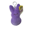 Peeps Easter Peep Purple Bunny Backpack Clip Plush Keychain New with Tag
