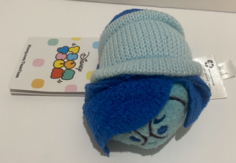 Disney Store Authentic Sadness Inside Out Tsum Tsum Plush New With Tags