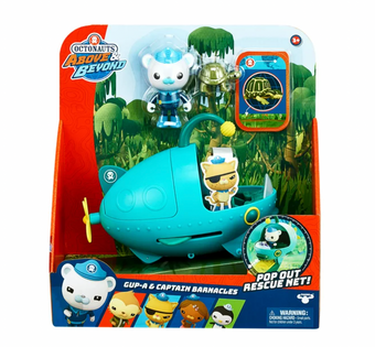 Octonauts Above & Beyond Captain Barnacles & Gup A Adventure Pack Toy Set New
