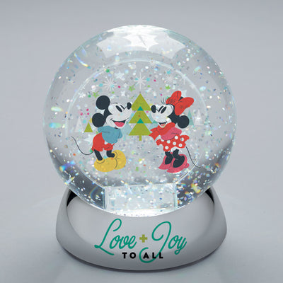 Department 56 Disney Mickey Minnie Love Waterdazzler Water Glass New with Box