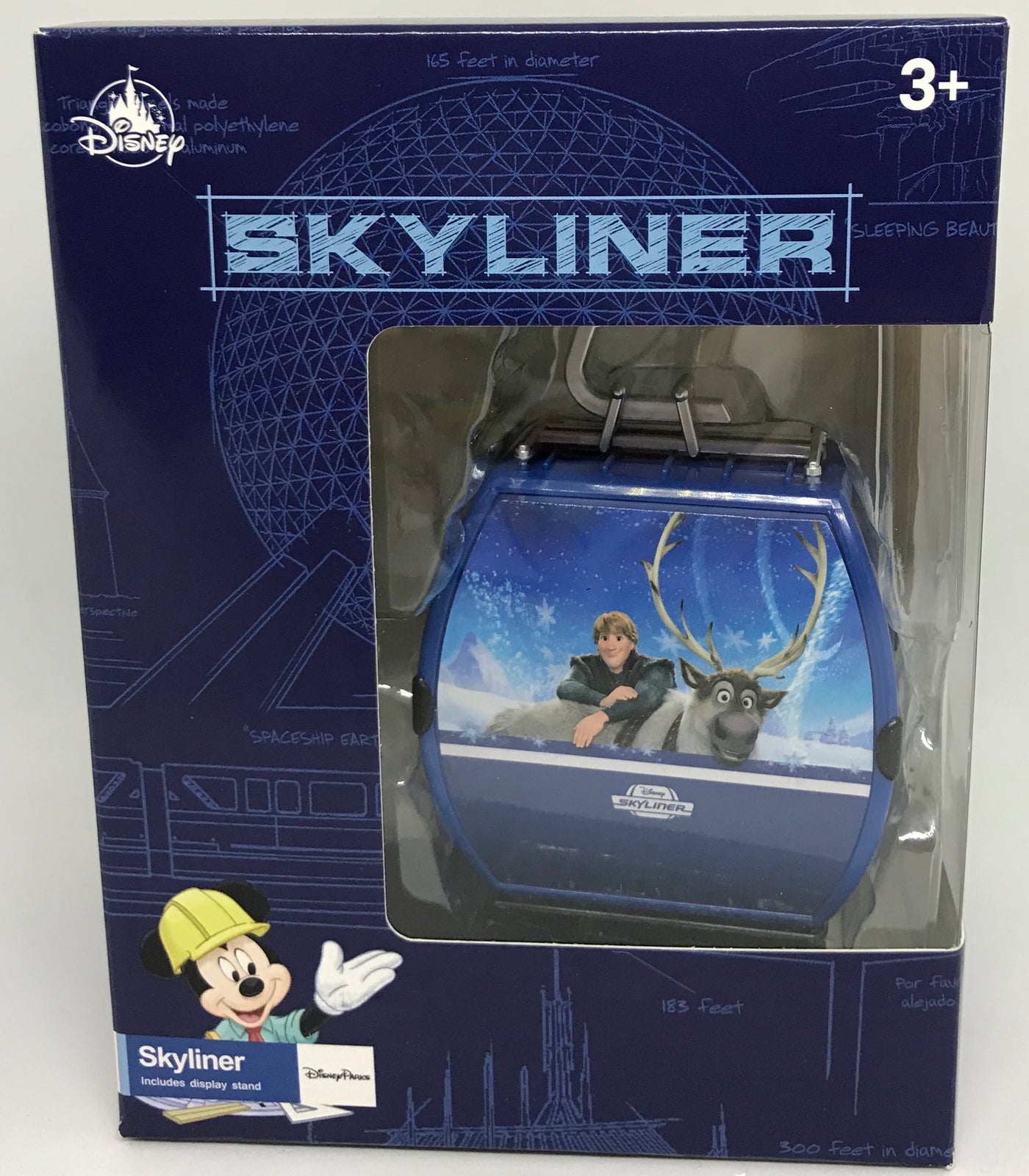 Disney Parks Frozen Skyliner Collectible Toy Kristoff Sven Anna Elsa Olaf New