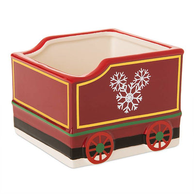 Disney Store Mickey Mouse and Friends Holiday Train Mini Bowl Set New with Box