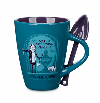 Disney Parks Haunted Mansion Not a Morning Person Urn Your Rest Mug with Spoon
