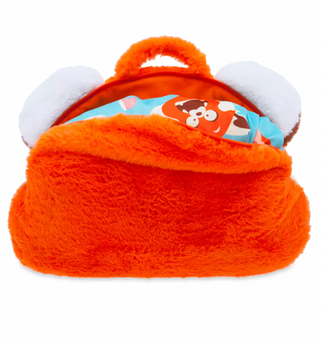 Disney Pixar 2022 Turning Red Movie Red Panda Baby Blanket and Plush Bag New Tag