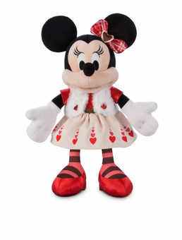 Disney Minnie with Hearts Valentine's Day 16inc Plush New with Tag