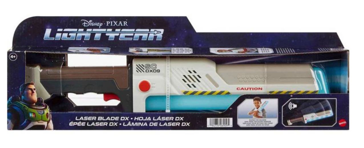 Disney Pixar Lightyear Laser Blade DX Costume Lights & Sounds Toy New With Box