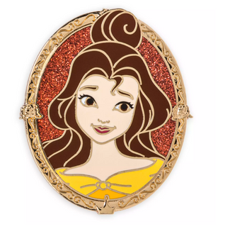 Disney Pins Beauty and the Beast Princess Belle Portrait Pin New with Card
