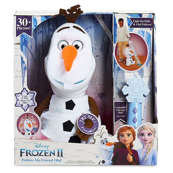 Disney Frozen Olaf Plush Singing Follow Me Friend Doll New with