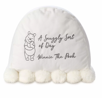 Disney Winnie the Pooh Piglet A Snuggly Sort of Day Rainbow Pillow New with Tag