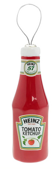 Heinz Tomato Ketchup Decoupage Christmas Tree Ornament New With Tag
